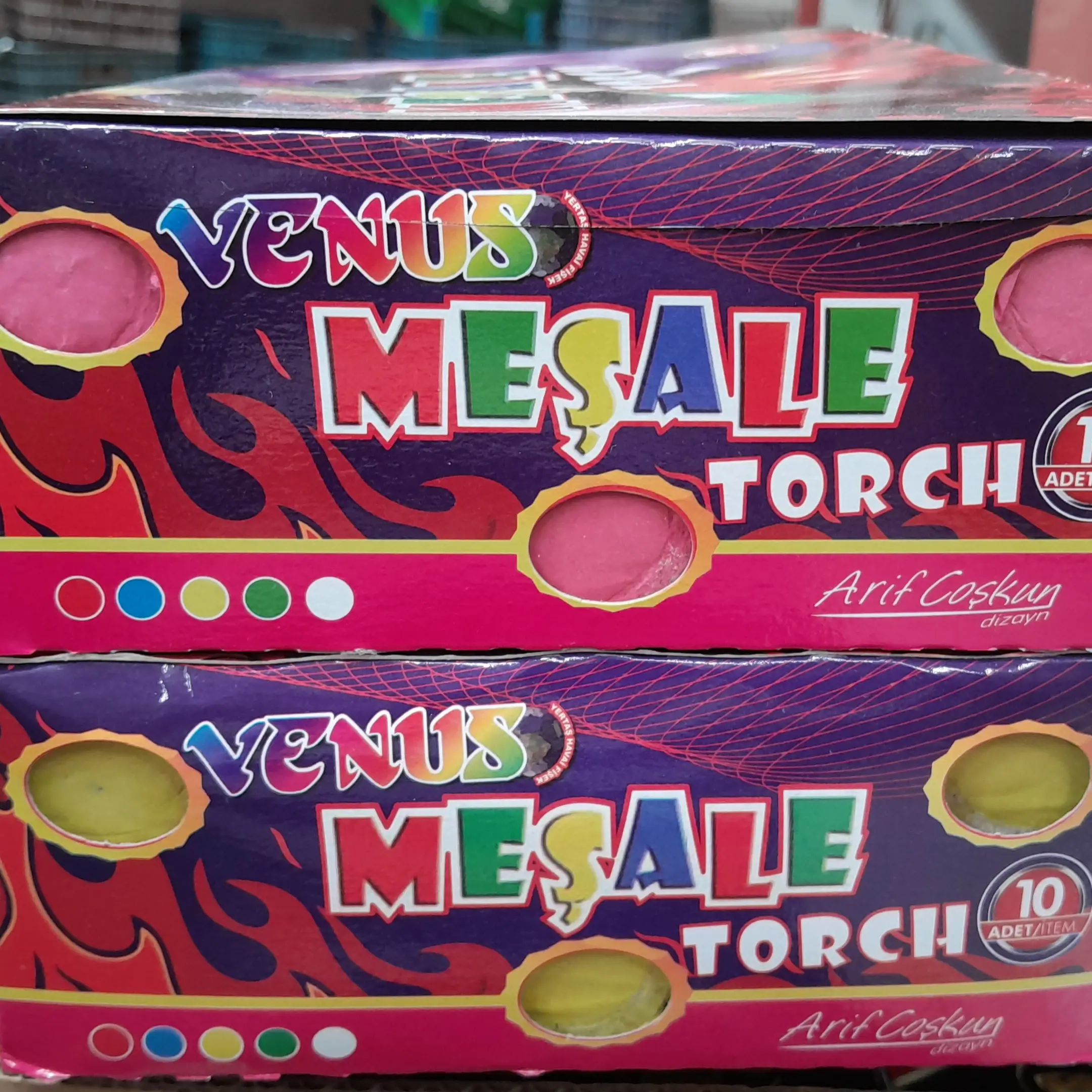 En Ucuz Işıldak Meşale - Venüs 200 Adetlik Koli 15,50 TL