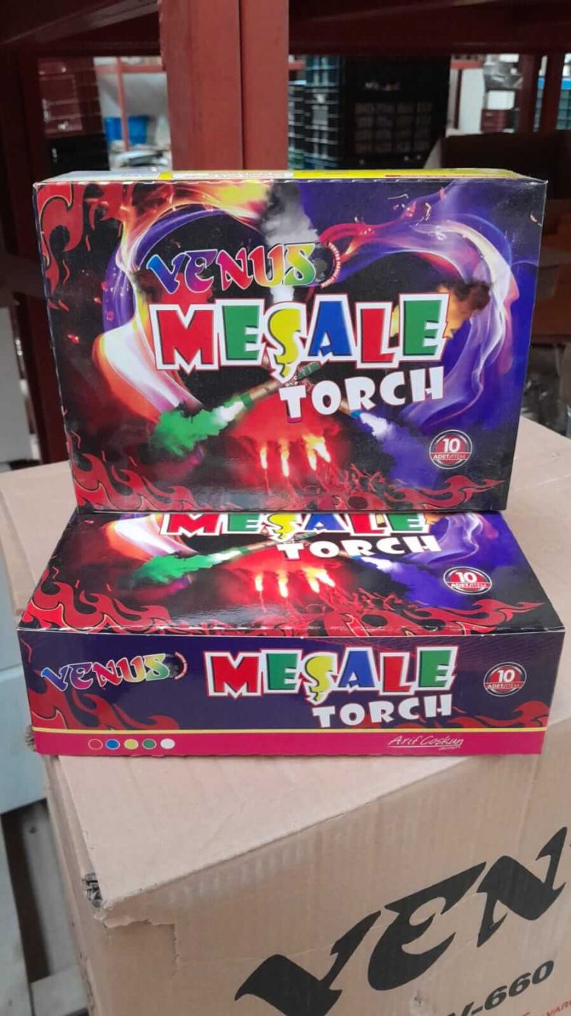 Kaliteli Mor Meşale